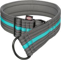 Trainingshalsbanden voor honden Trixie Fusion Grafiet Azul Océano M/L 38-48 cm - thumbnail