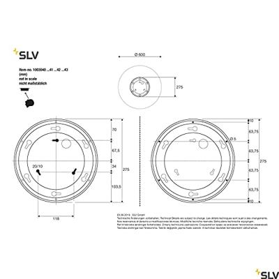 SLV 1003041 PANEL 60 LED-plafondlamp LED vast ingebouwd 34 W Wit SLV 1003041 PANEL 60 LED-plafondlamp LED vast ingebouwd 34 W Wit