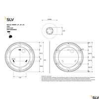 SLV 1003041 PANEL 60 LED-plafondlamp LED vast ingebouwd 34 W Wit - thumbnail