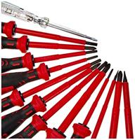 Cimco Cimco Werkzeuge Schroevendraaierset VDE 13-delig Plat, Kruiskop Phillips, Kruiskop Pozidriv, Binnen-Torx - thumbnail