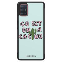 Samsung Galaxy A51 hoesje - Go sit on a cactus - thumbnail