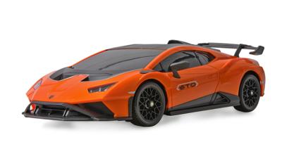 Amewi 1:18 RC auto Elektro Drift Lamborghini Huracan STO Drift Car Oranje Brushed 4WD RTR 2,4 GHz Incl. accu en laadkabel, Incl. batterijen, Voordeelset Amewi 1:18 RC auto Elektro Drift Lamborghini Huracan STO Drift Car Oranje Brushed 4WD RTR 2,4 GHz Incl. accu en laadkabel, Incl. batterijen, Voordeelset