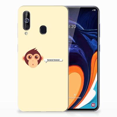 Samsung Galaxy A60 Telefoonhoesje met Naam Monkey Samsung Galaxy A60 Telefoonhoesje met Naam Monkey
