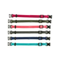 Trixie puppy halsbandset fuchsia/grafiet/indigo/groen/koraal/blauw - thumbnail