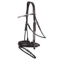 BR Andover hoofdstel zwart maat:full - thumbnail