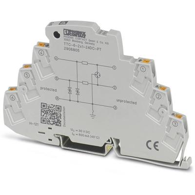 Phoenix Contact 2906805 TTC-6-2X1-24DC-PT Overspanningsveilige afleider Piece 1 stuk(s)