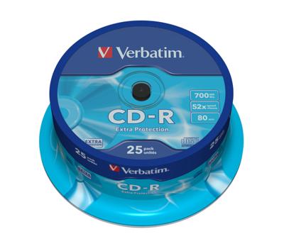 Verbatim CD-R Extra Protection 700 MB 25 stuk(s)