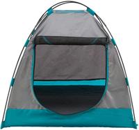 TRIXIE TENT VOOR HONDEN DONKERGRIJS / PETROL 80X65X63 CM - thumbnail