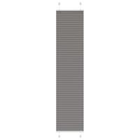 VidaXL Plissé rolgordijn 40x200 cm stofbreedte 39,4 cm antraciet - thumbnail