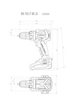 Metabo BS 18 LT BL Q 602334890 Accu-schroefboormachine Li-ion - thumbnail