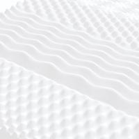 Slaapbank onderschuifbed matrassen 100x200 cm stof lichtgrijs - thumbnail