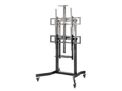 Equip Vloerstandaard 55-100 inch / 1TFT 120 kg 1 plank zwart