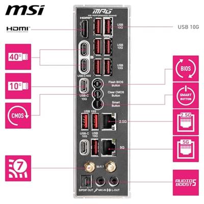 Moederbord MSI 911-7E49-08S AMD X870E AMD AM5 - thumbnail