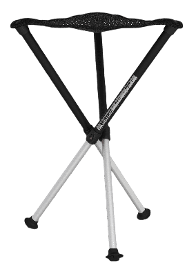 Walkstool Comfort XXL Klapkrukje Zwart, Zilver ComfortXXL Belastbaarheid (gewicht) (max.) 250 kg
