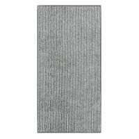 Cawö Cawö Two-Tone Stripe Handdoek 50x100 schiefer - thumbnail