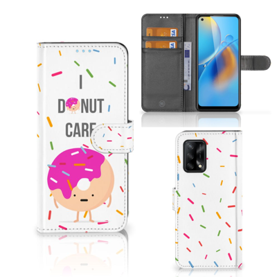 OPPO A74 4G | Book Cover | Donut Roze