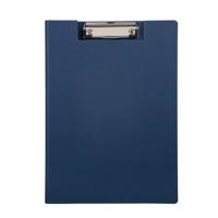 Klembordmap maulbalance a4 karton rug 8mm blauw - thumbnail
