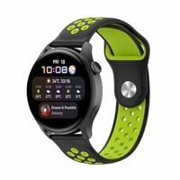 By Qubix - Sport Edition - Zwart + groen - Compatible met Xiaomi Redmi Watch 5 Active/Redmi Watch 5 Lite - Compatible Xiaomi bandje - thumbnail