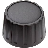 Mentor 4333.6000 4333.6000 Draaiknop Zwart (Ø x h) 28 mm x 17 mm 1 stuk(s) - thumbnail