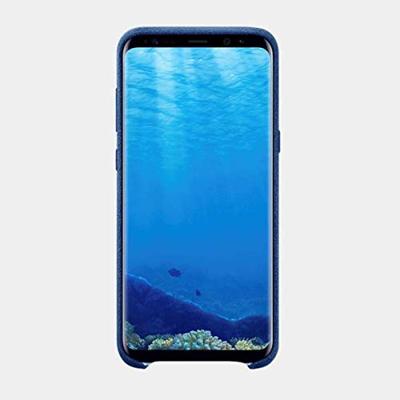 Galaxy S8+ Alcantara Cover blauw EF-XG955ALEGWW