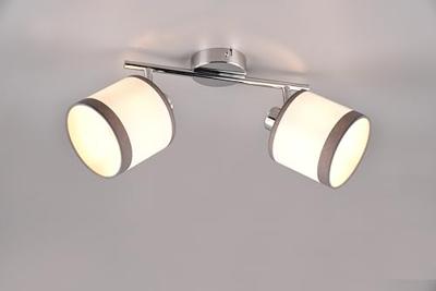 Trio PlafondlampDavos wit 2-lichts - R81552006