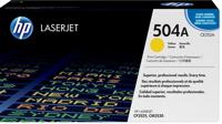 HP 504A originele gele LaserJet tonercartridge - thumbnail