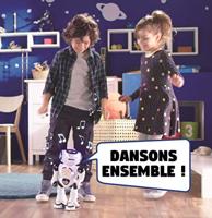 LEXIBOOK Powerman - interactieve educatieve robot voor spelen en leren, dansen, muziek spelen, educatieve quiz, speerschijven - thumbnail