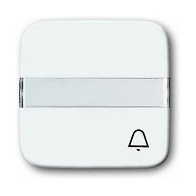 Busch-Jaeger 2CKA001731A0538 Wipschakelaar bel Afdekking Zuiver wit (RAL 9010), Wit 1 stuk(s)