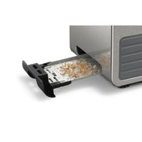 Bosch Haushalt TAT7S25 Broodrooster Met geïntegreerde broodopzet RVS, Zwart - thumbnail