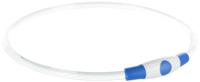 Flash lichthalsband 65 cm blauw voor de hond 2 stuks - thumbnail