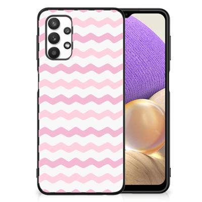Samsung Galaxy A32 5G Back Case Waves Roze