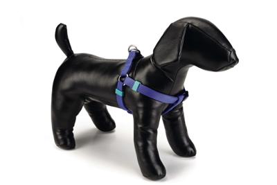 Hondentuig nylon 46-75cm blauw Hondentuig nylon 46-75cm blauw