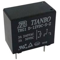 Tianbo Electronics TRG1 D-12VDC-S-Z Printrelais 12 V/DC 5 A 1x wisselcontact 1 stuk(s) - thumbnail