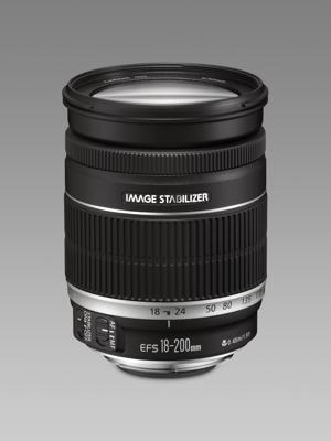 Canon EF-S 18-200mm f/3.5-5.6 IS SLR Zwart