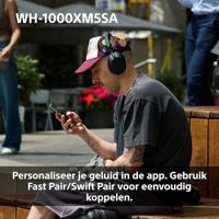 DRAADLOZE KOPTELEFOON SONY WH-1000XM5SA ZWART - thumbnail