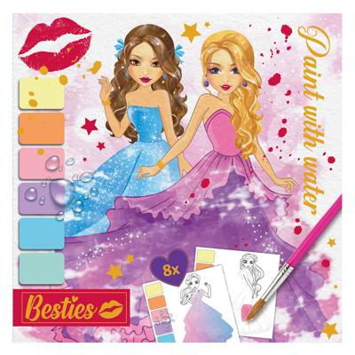 Besties verven met water verfset