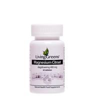 Livinggreens Magnesium citraat 400mg 60 Tabletten - thumbnail