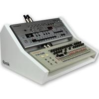 Fonik Audio Stand For 2 X Roland Boutiques Wit - thumbnail