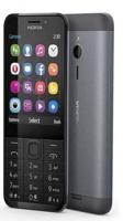 Nokia 230 alle dragers, smartphone (7,11 cm (2,8 inch), 16 MB, 2 megapixel, besturingssysteem Series 30+, Dual Sim) dark silver - thumbnail