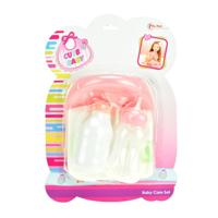 Toi-Toys Toi toys babypotje met drinkfles + luier - thumbnail