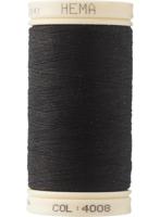 HEMA Naaigaren katoen 500m zwart (zwart) - thumbnail