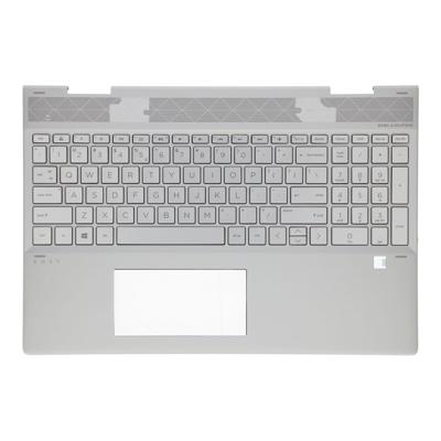 HP Laptop Toetsenbord Qwerty US + Top Cover - Zilver