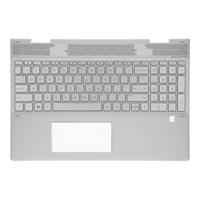 HP Laptop Toetsenbord Qwerty US + Top Cover - Zilver - thumbnail