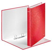 Leitz WOW ringmap, uit karton, rug van 25 mm, A4, rood - thumbnail