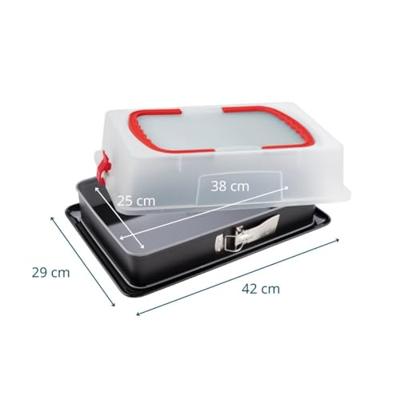 Set van 2 springvormen met deksel - DR oeTKER - Back-Idee Kreativ - 42 x 29 cm