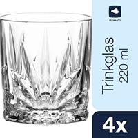 Leonardo Capri Tumbler 220 ml 4 stuks - thumbnail