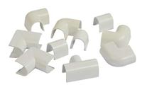 cablefix 3220 Kabelgoot Stootverbinding Wit 10 stuk(s) - thumbnail