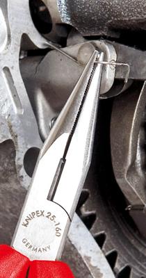 Knipex Radiotang recht + zijsnijder 160 mm - 2502160 Knipex Radiotang recht + zijsnijder 160 mm - 2502160