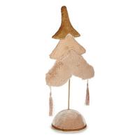Kerstboom Polair 12 x 43 x 22 cm Beige Gouden Hout - thumbnail