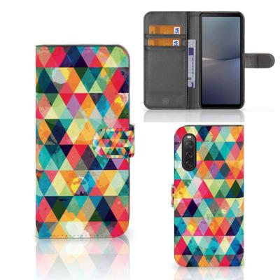 Sony Xperia 10 V | Telefoon Hoesje | Geruit